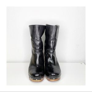 Ugg Lynnea Fold Over size 8 Black Clogg